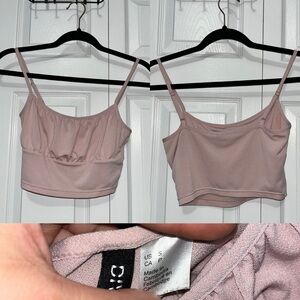 H&M Chic Women's Pink Crop Top